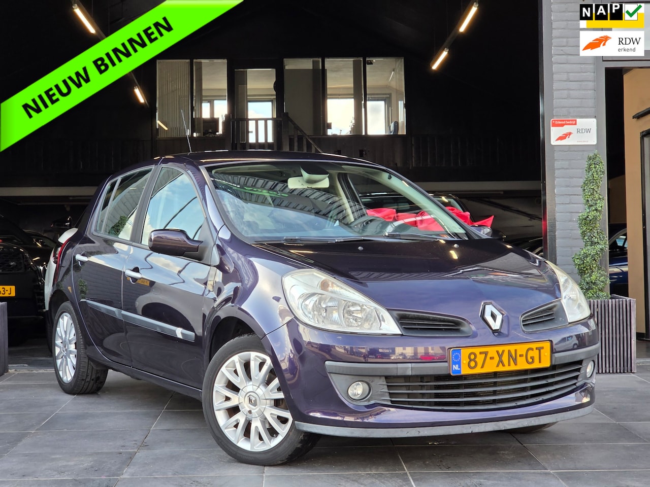 Renault Clio - 1.4-16V Dynamique S|Airco|Cruisel|Trekhaak|NAP - AutoWereld.nl