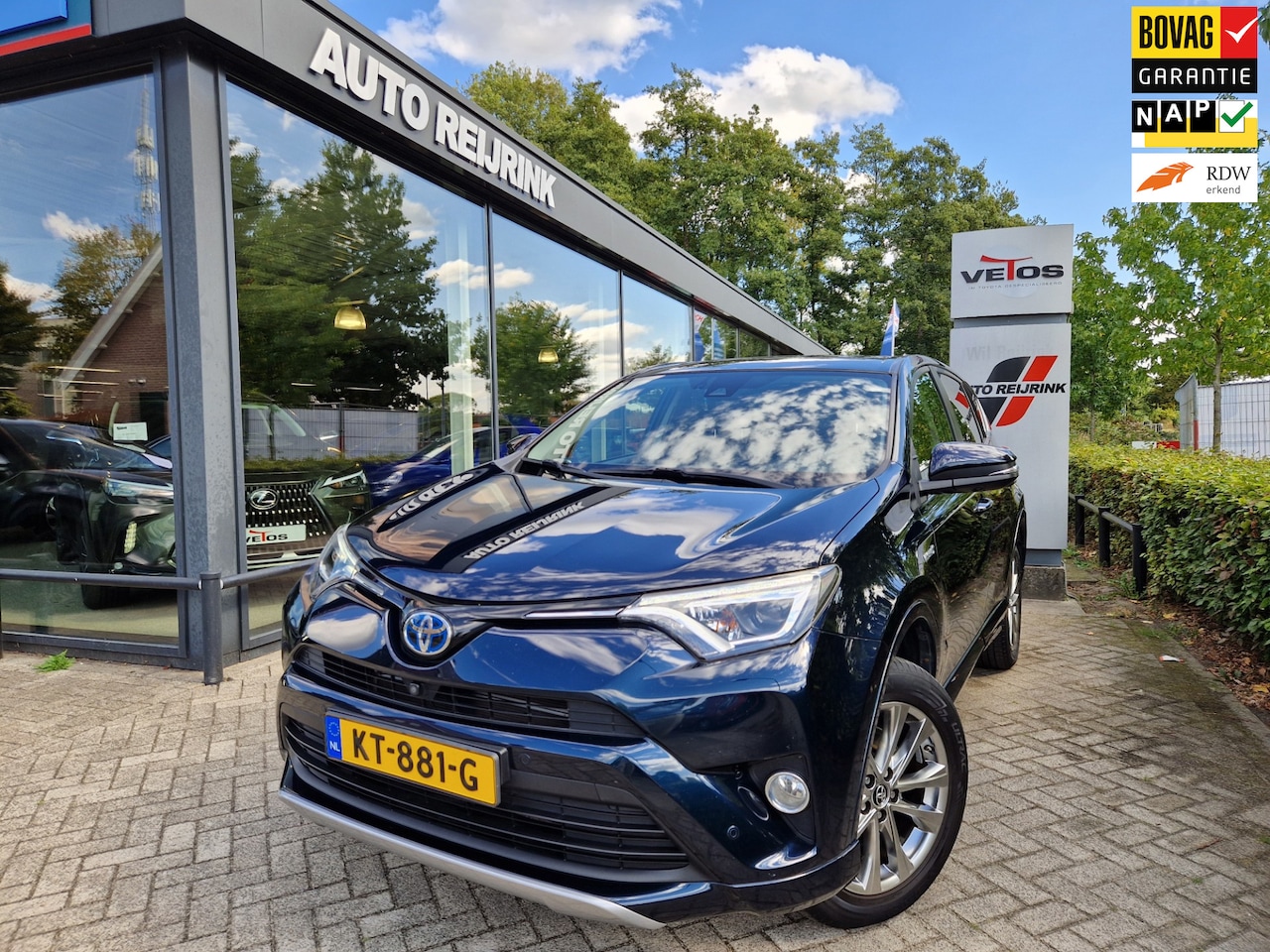 Toyota RAV4 - 2.5 Hybrid Executive/TREKHAAK/LEDER/360 CAMERA/ELECTR BED A-KLEP/DODE HOEK/PARK.SENS V+A - AutoWereld.nl