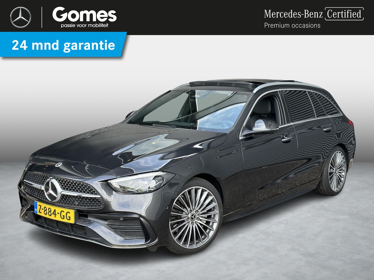 Mercedes-Benz C-klasse Estate - 180 AMG Line Panoramadak | Trekhaak | - AutoWereld.nl