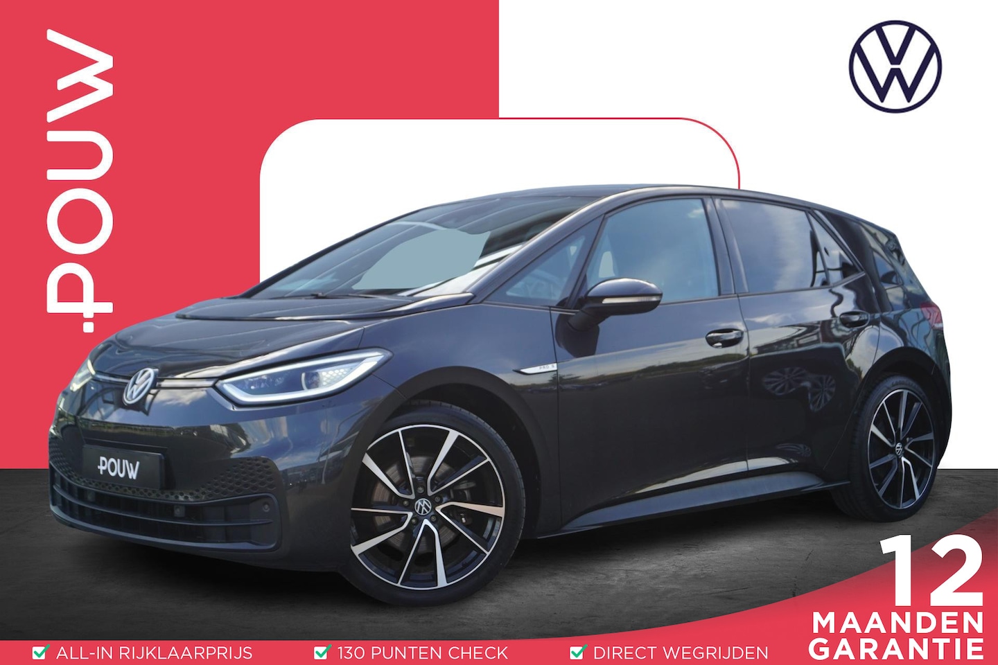 Volkswagen ID.3 - 204pk Pro S 77 kWh | SoH 91% | Warmtepomp | Camera | Leder - AutoWereld.nl