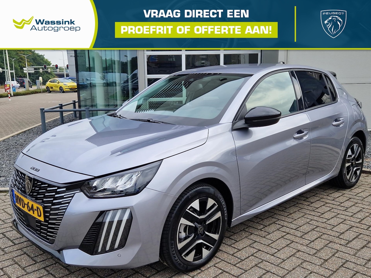 Peugeot 208 - 1.2 Hybrid 100 e-DCS6 Allure | Navigatie | Camera achter | Stoelverwarming | - AutoWereld.nl