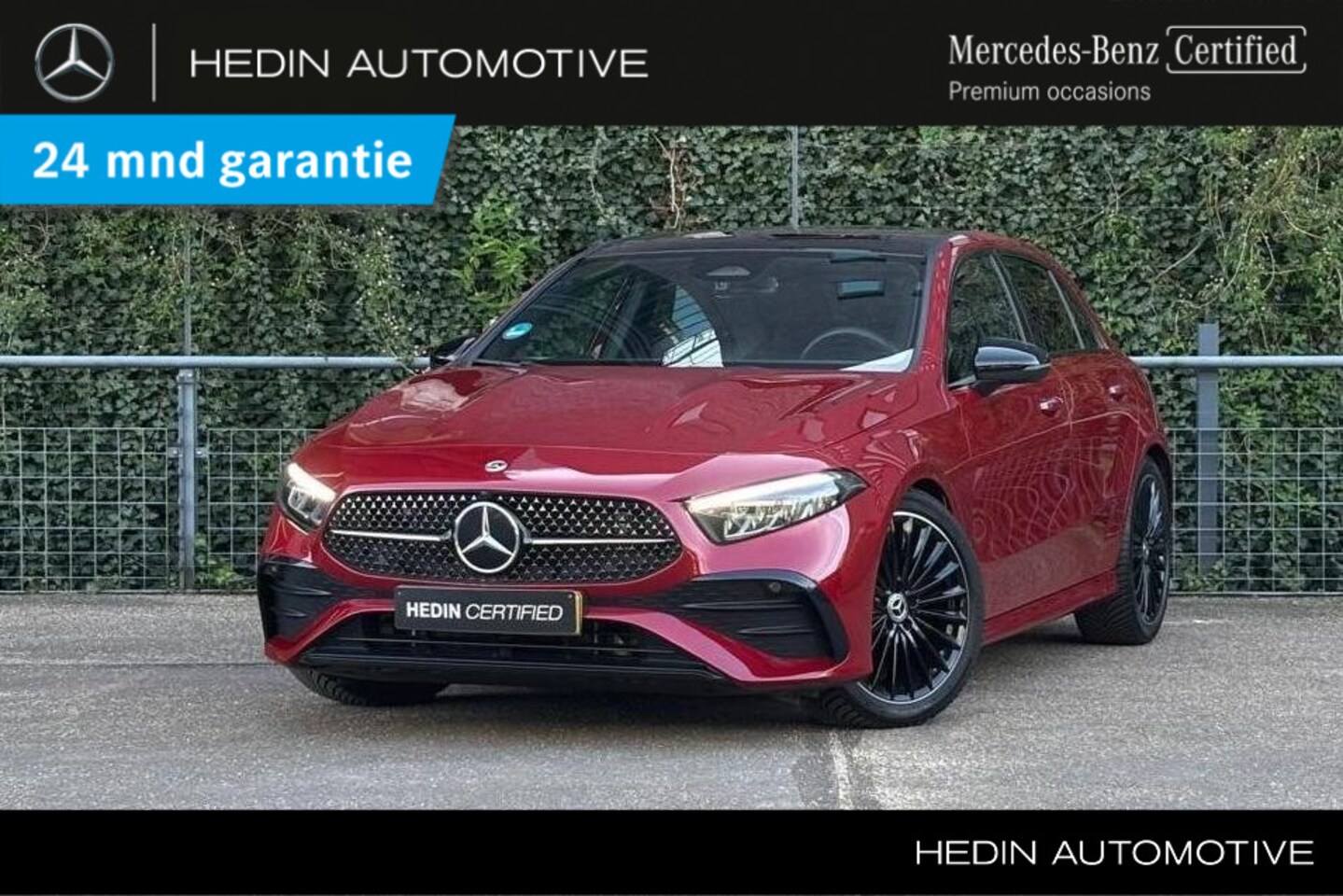 Mercedes-Benz A-klasse - A 180 Automaat AMG Line | MANUFAKTUR | Premium Pakket | Nightpakket | Panoramadak | Sfeerv - AutoWereld.nl