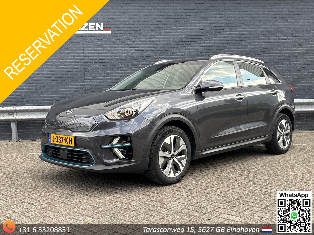 Kia e-Niro - DynamicLine 64 kWh | € 13.400,- NETTO! | Leder | Climate | Cruise | Navi | Camera | Stoel/ - AutoWereld.nl