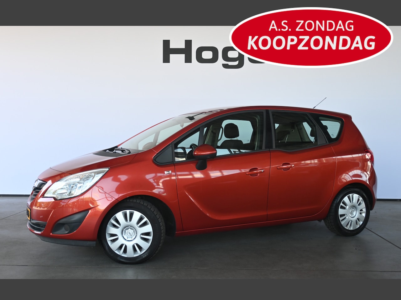 Opel Meriva - 1.4 Business+ Airco Cruise Control Trekhaak Rijklaarprijs Inruil Mogelijk! - AutoWereld.nl