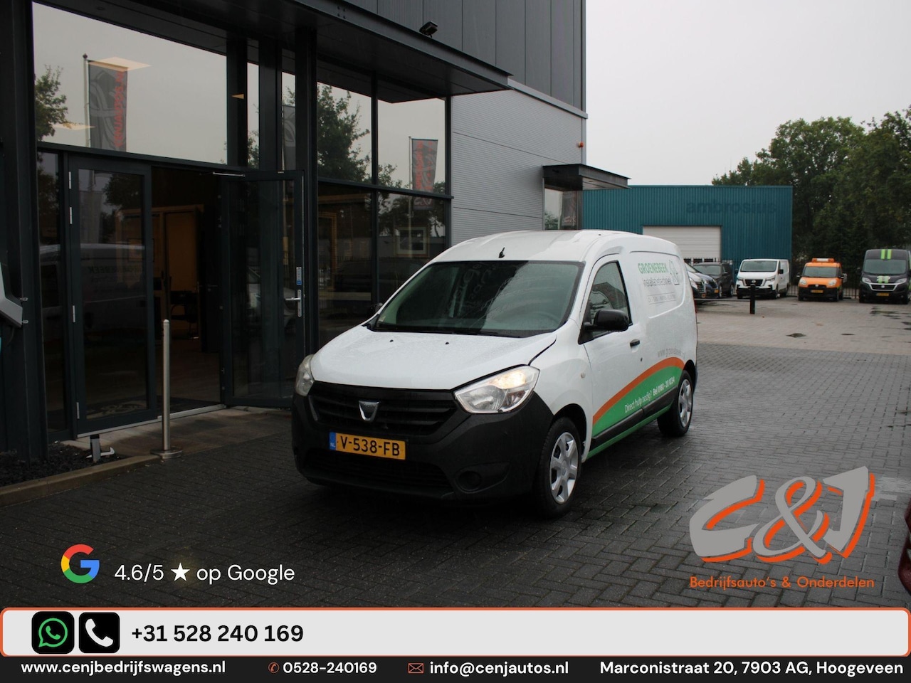 Dacia Dokker - 1.5 dCi 75 Ambiance airco navi marge ( btw vrij ) - AutoWereld.nl