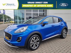Ford Puma - 1.0i Ecoboost Hybrid 125pk Titanium X | Navigatie | Parkeercamera | Panorama schuif dak |