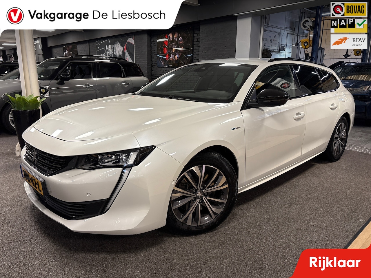 Peugeot 508 SW - 1.6 PureTech GT/navi/camera/apple carplay/adaptive cruise control - AutoWereld.nl
