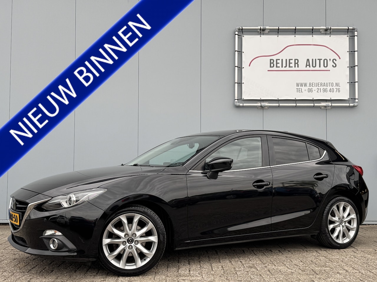 Mazda 3 - 2.0 HP GT-M Camera/Navi/Leer/Bose. - AutoWereld.nl