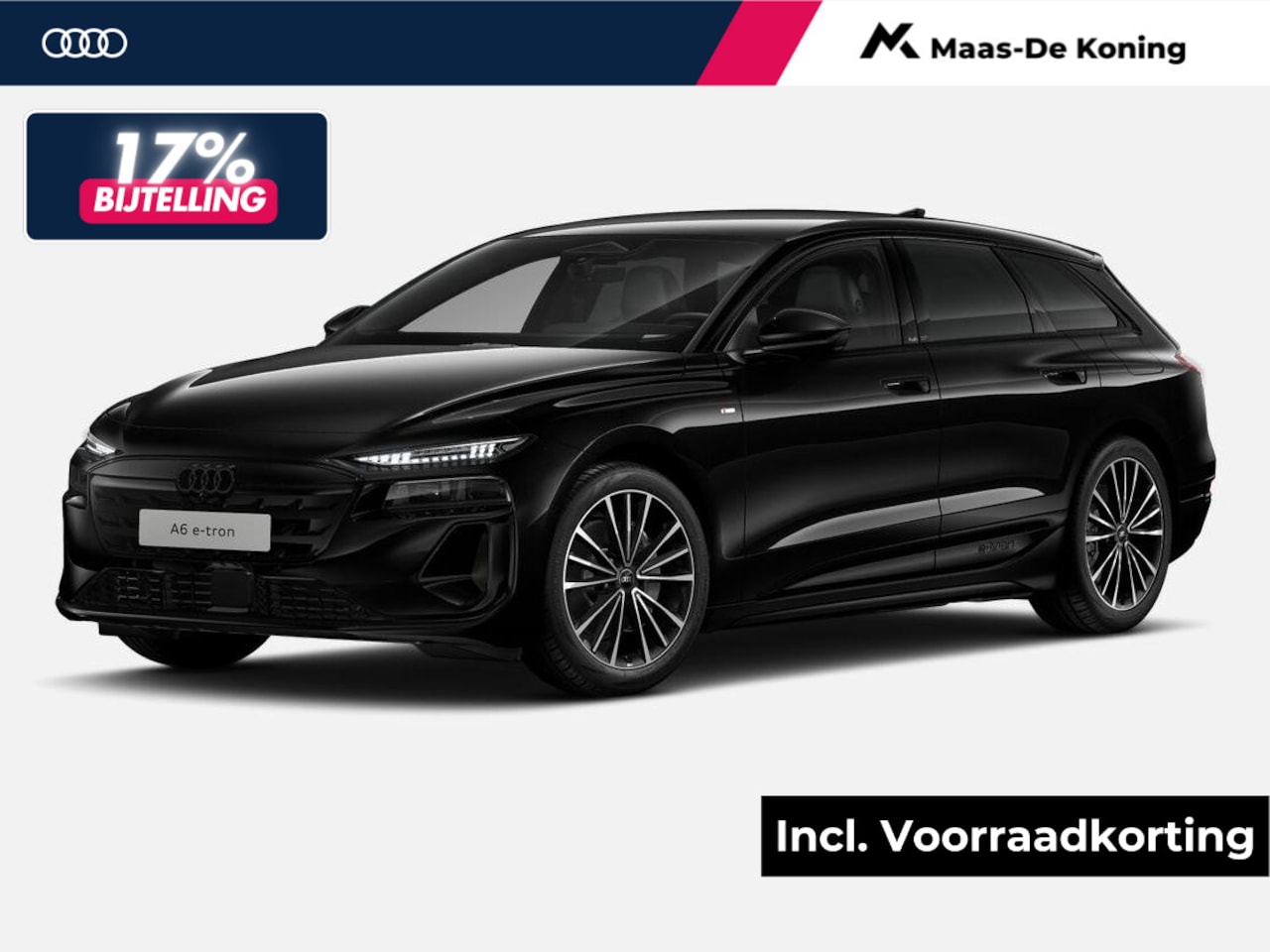 Audi A6 - e-tron S edition e-tron 367pk 100kWh - 20 inch velgen - privacyglas - afgevlakt sportstuur - AutoWereld.nl