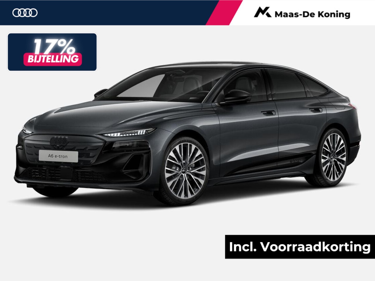 Audi A6 Sportback e-tron - S edition 286 PK · Panorama-glasdak · Privacy glas · Sportstoel leder/dinamic zwart - AutoWereld.nl