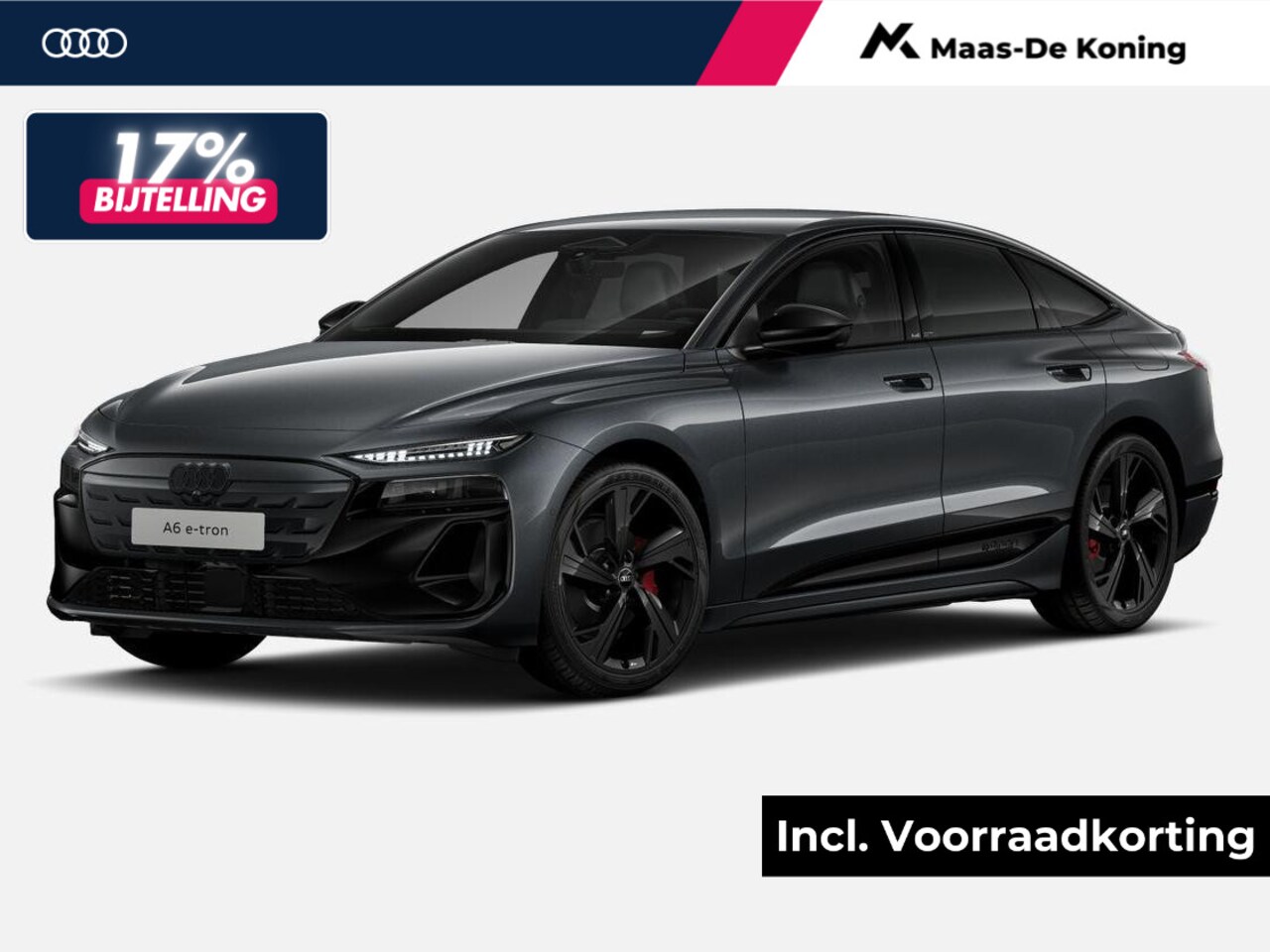 Audi A6 Sportback e-tron - S edition 286 PK · Privacy glas · Remzadels rood - AutoWereld.nl