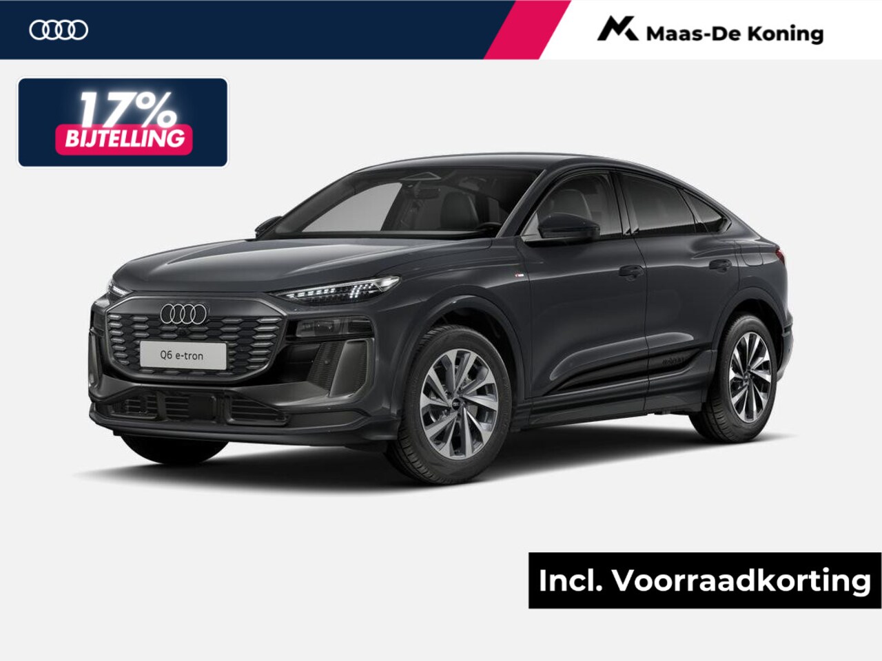 Audi Q6 Sportback e-tron - Advanced edition e-tron 83Kwh 185 kW / 252 PK Spor · Tech pro · Sportstoelen leder · Priva - AutoWereld.nl