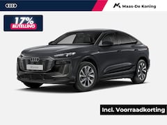 Audi Q6 Sportback e-tron - Advanced edition e-tron 83Kwh 185 kW / 252 PK Spor · Tech pro · Sportstoelen leder · Priva