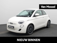 Fiat 500 - La Prima 42 kWh | Stoelverwarming | Leder | Camera | Apple Carplay / Android Auto | DC Lad