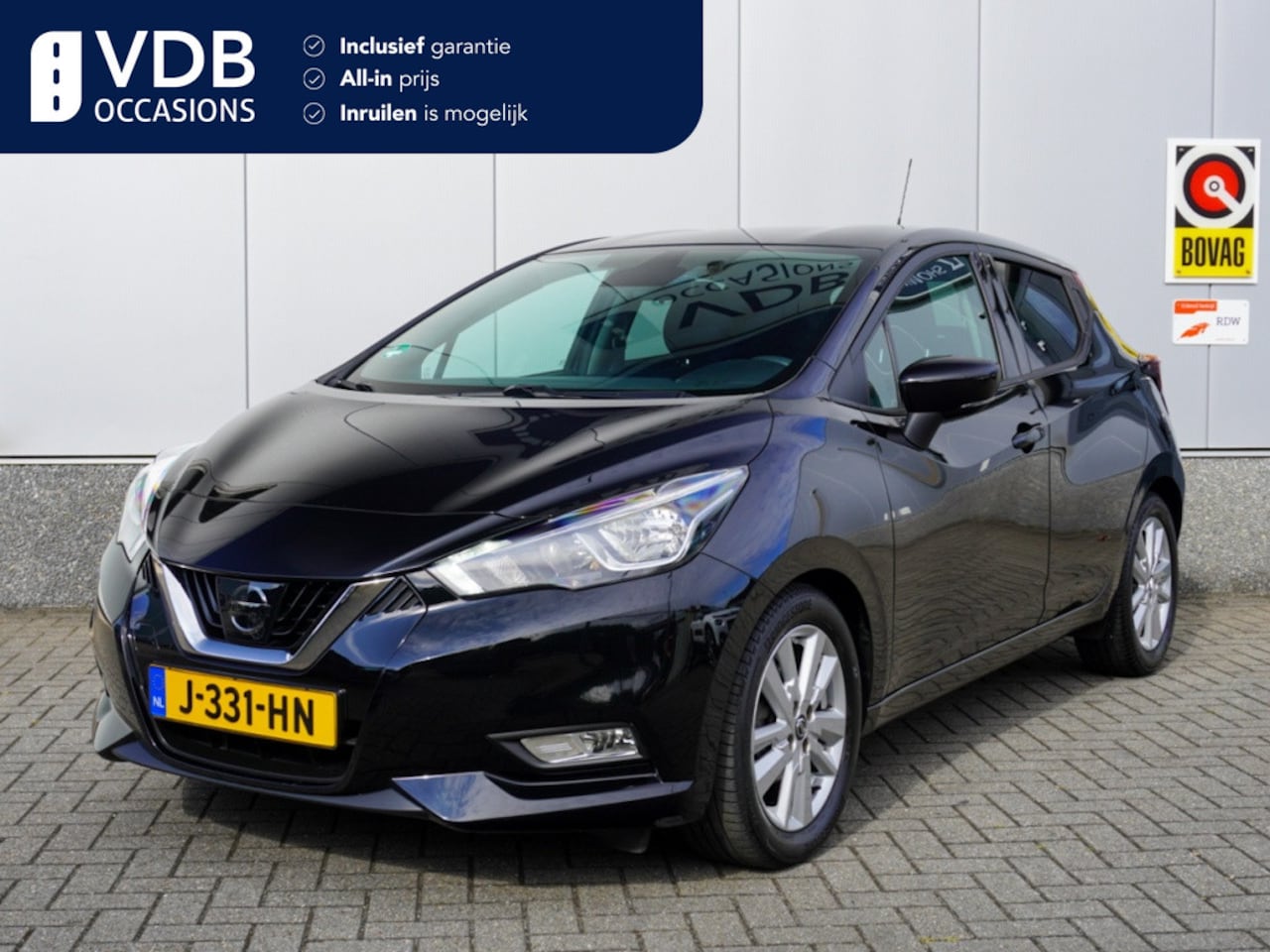 Nissan Micra - 1.0 IG-T N-Connecta CarPlay | Keyless | Stoel verwarming | Came - AutoWereld.nl