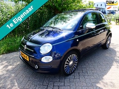 Fiat 500 - 1.2i 4-Cilinder 1e eig. RIVA Clima Cruise Leder Navi Schuifdak