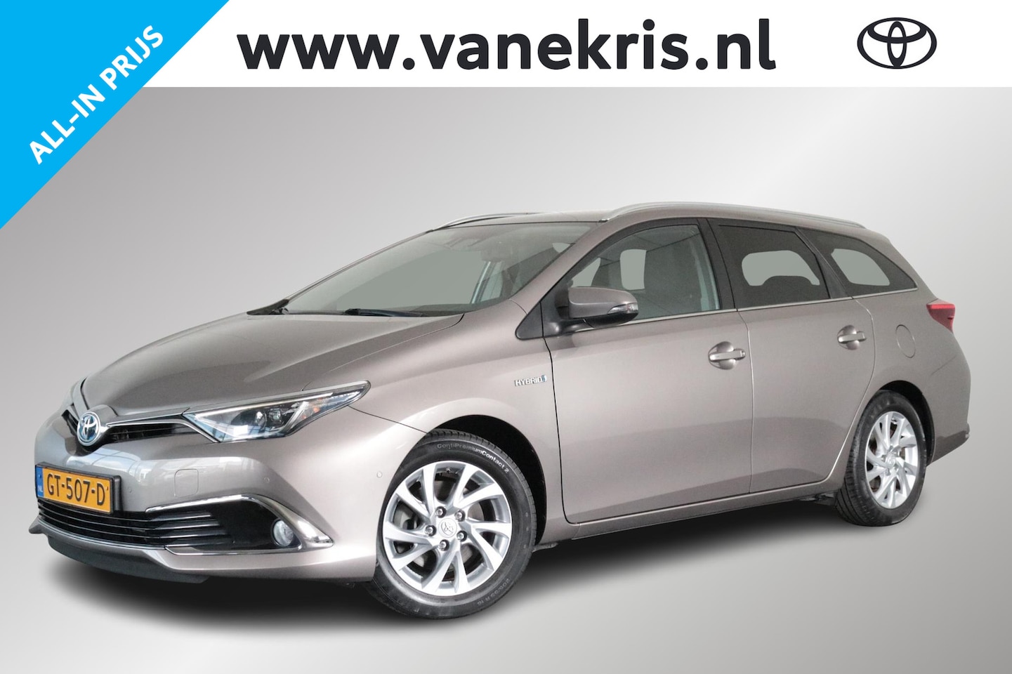 Toyota Auris Touring Sports - 1.8 Hybrid Lease Pro 1.8 Hybrid Lease Pro, Trekhaak, Parkeersensoren, Panorama dak, Stoelverwarming, Dealeronde - AutoWereld.nl