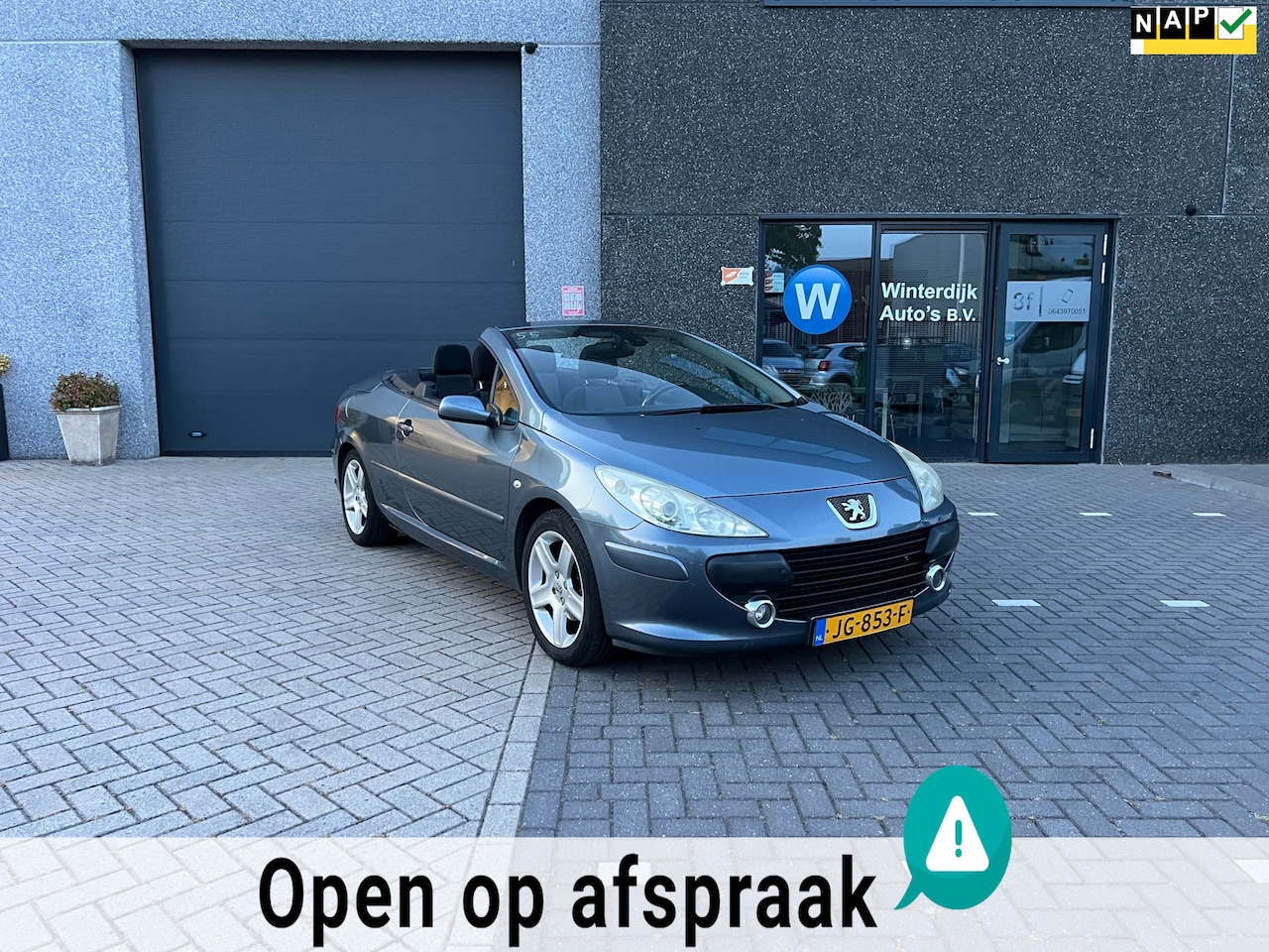 Peugeot 307 CC - 1.6-16V Cabrio, Clima, Parkeersensoren - AutoWereld.nl