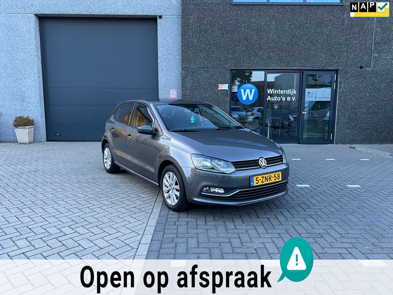 Volkswagen Polo - 1.2 TSI Highline Airco, Cruise, Bluetooth - AutoWereld.nl