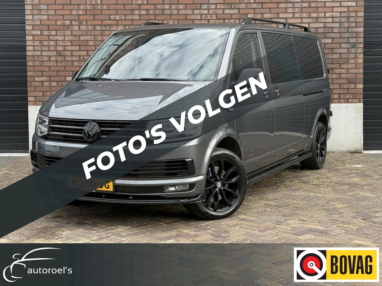 Volkswagen Transporter - 2.0 TDI L2H2 / 204 PK / MARGE / ADD-Cruise / NAVI + Camera / Trekhaak / 2x Elek-Schuifdeur - AutoWereld.nl