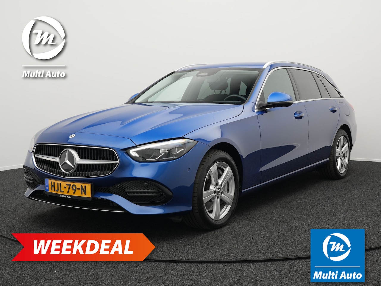Mercedes-Benz C-klasse Estate - 300 e Plug In Hybrid 320pk NIEUW MODEL FACELIFT | PHEV | Adaptive Cruise | Camera | Stoelv - AutoWereld.nl
