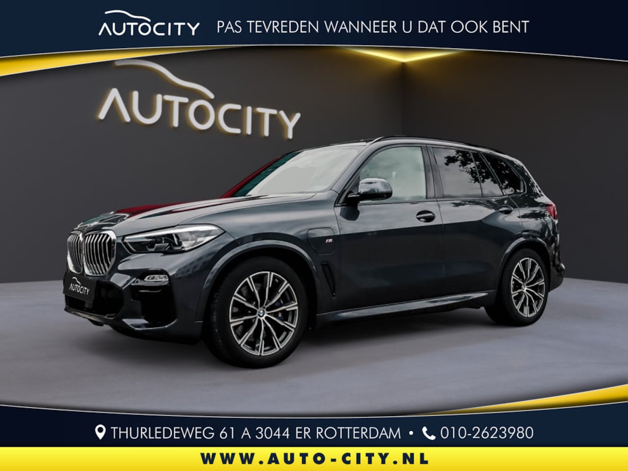 BMW X5 - xDrive45e M Sport | Pano | 360 Cam | HK Sound | ACC l Luchtverin - AutoWereld.nl