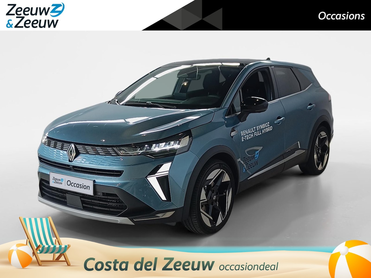 Renault Symbioz - 1.6 E-Tech full hybrid 145 iconic *Navi+360Camera*Solar Bay Pano*Climate Control*Adapt. Cr - AutoWereld.nl