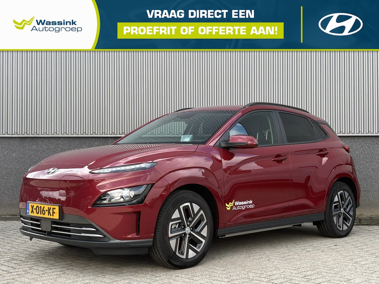 Hyundai Kona Electric - EV 204pk 2WD Fashion | Head-up Display | Navigatie | Apple Carplay & Android Auto | Climat - AutoWereld.nl