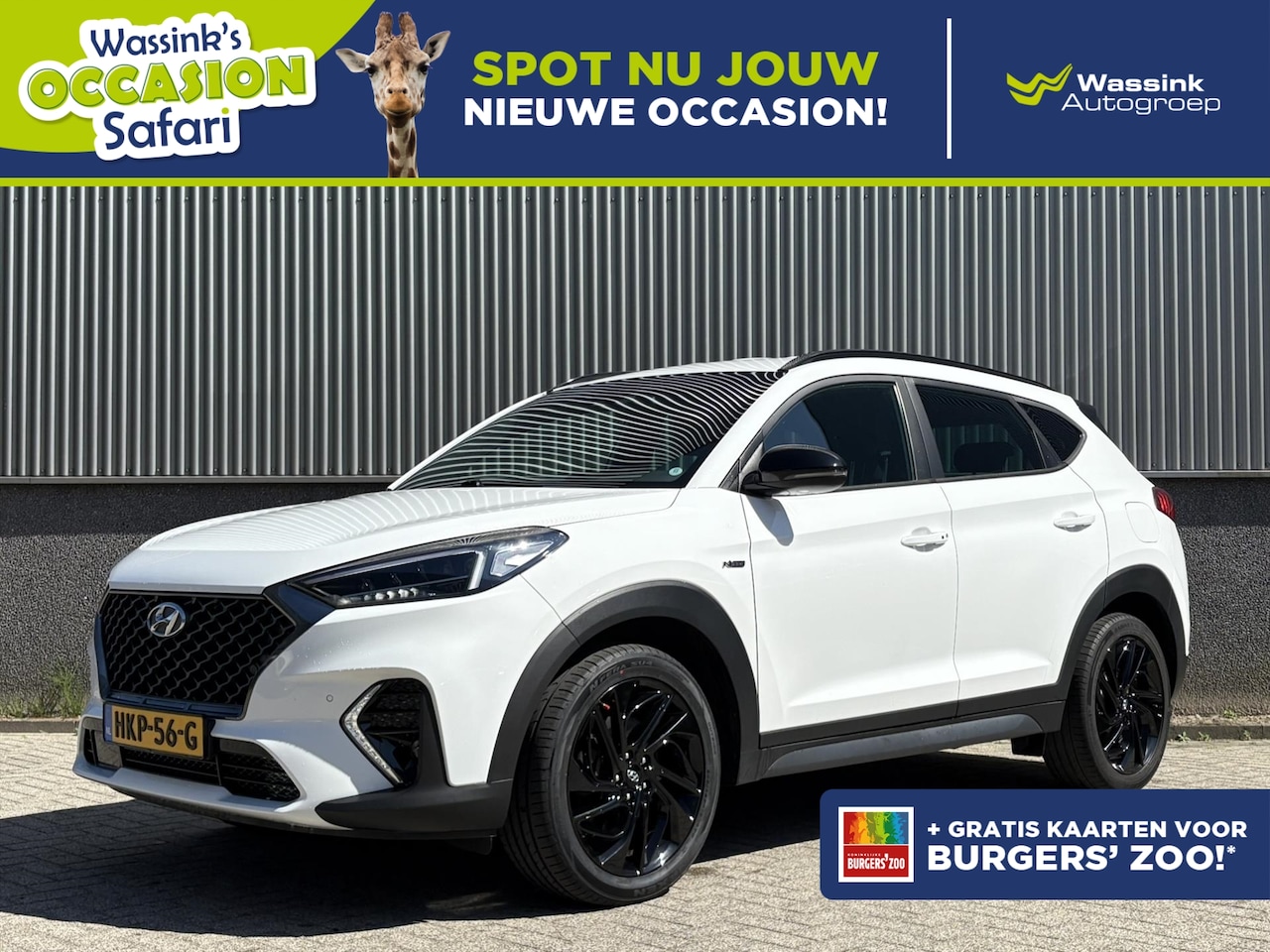 Hyundai Tucson - 1.6 T-GDi 177pk 7-DCT N-Line | Stoelverwarming Voor & Achter | Navigatie | Elektrische Ach - AutoWereld.nl