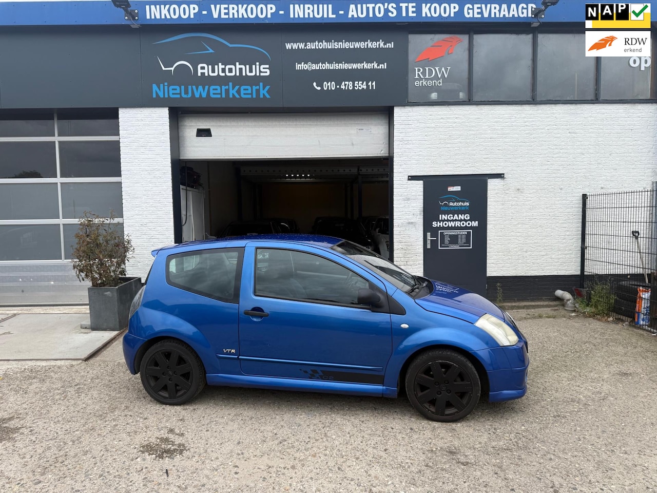Citroën C2 - 1.6i-16V VTR-Automaat- met onderhoudshistorie, Airco, NAP en een ruime APK!!! - AutoWereld.nl