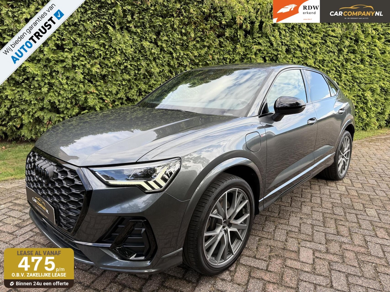 Audi Q3 Sportback - 45 TFSIe|3X SLINE|LEER/AlCANT.|20inch - AutoWereld.nl