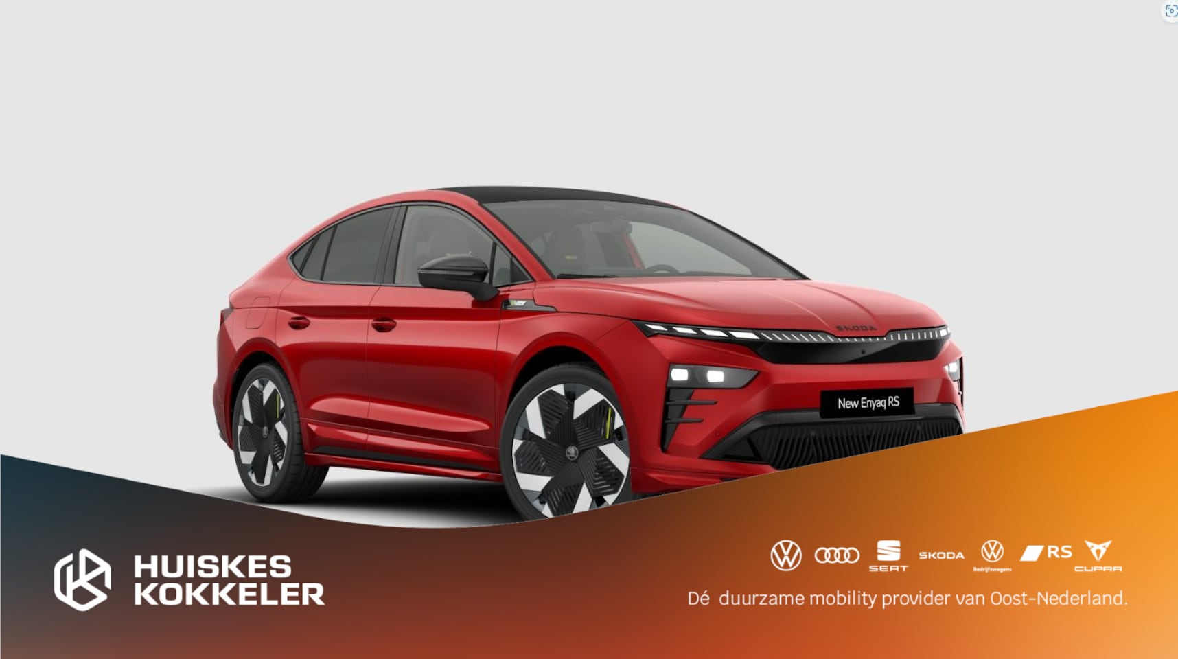 Skoda Enyaq Coupé iV - 85X RS 340 PK - AutoWereld.nl