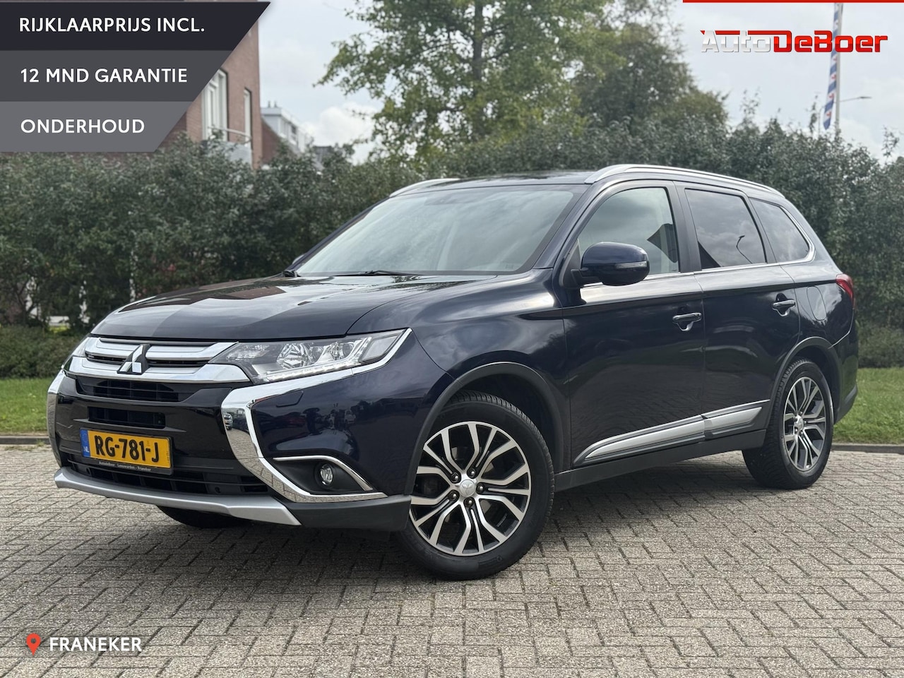Mitsubishi Outlander - 2.0 Executive Edition 7 persoons | Trekhaak | Camera | 1e eigenaar - AutoWereld.nl
