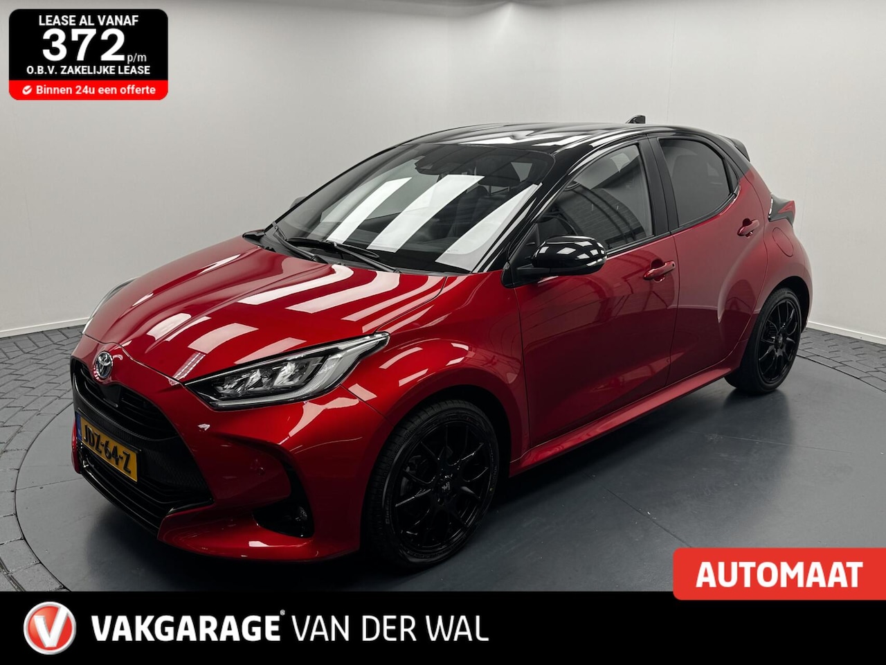 Toyota Yaris - 1.5 Hybrid Executive Automaat-Adapt.Cr.contr-Navigatie-Clima-Carplay-Camera-Stoel/Stuurver - AutoWereld.nl