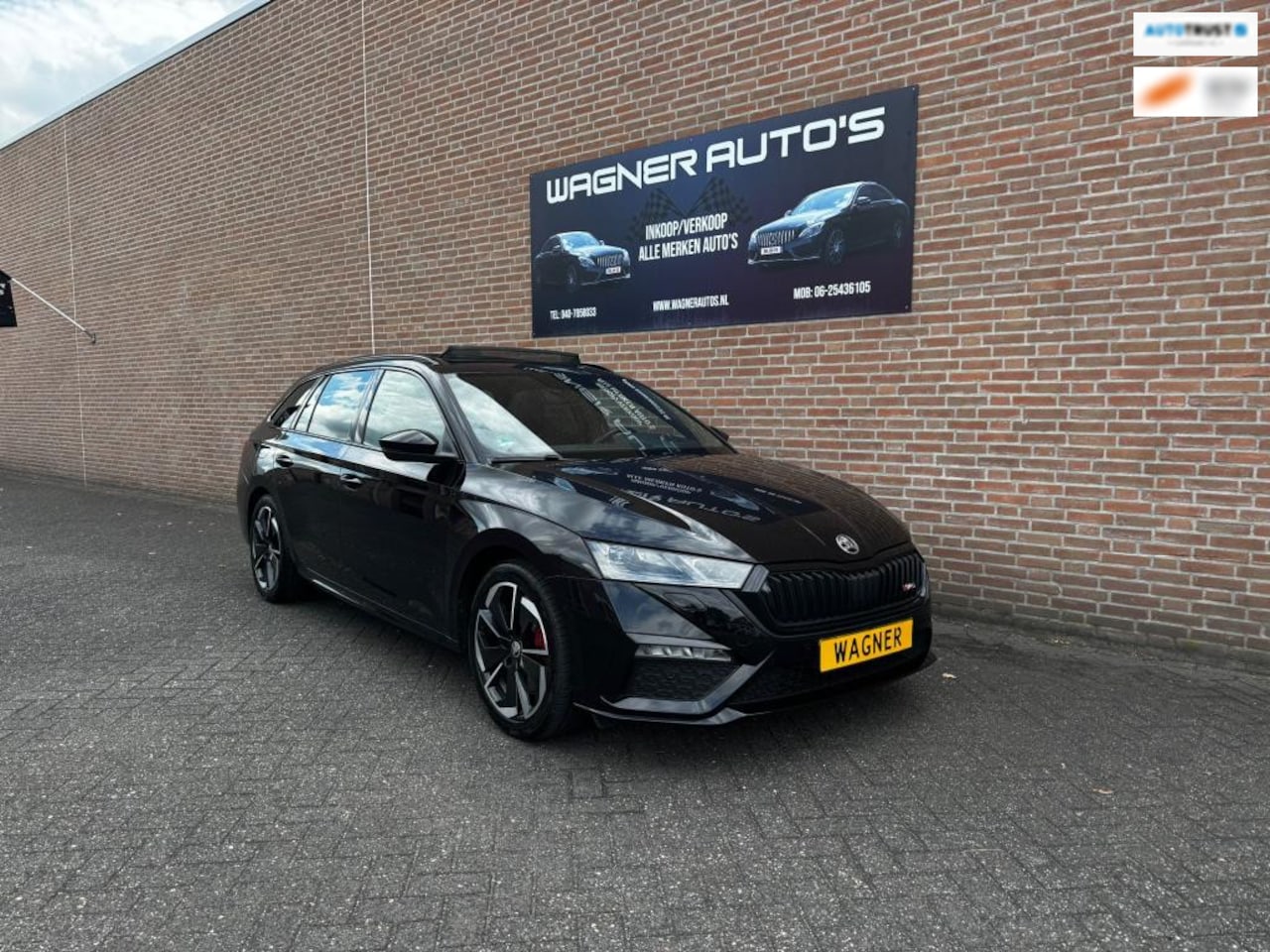 Skoda Octavia Combi - 2.0 TSI RS BOMVOLL KEYLESS PANO RIJHULPSYSTEMEN STUUR+STOELVERWARMING - AutoWereld.nl