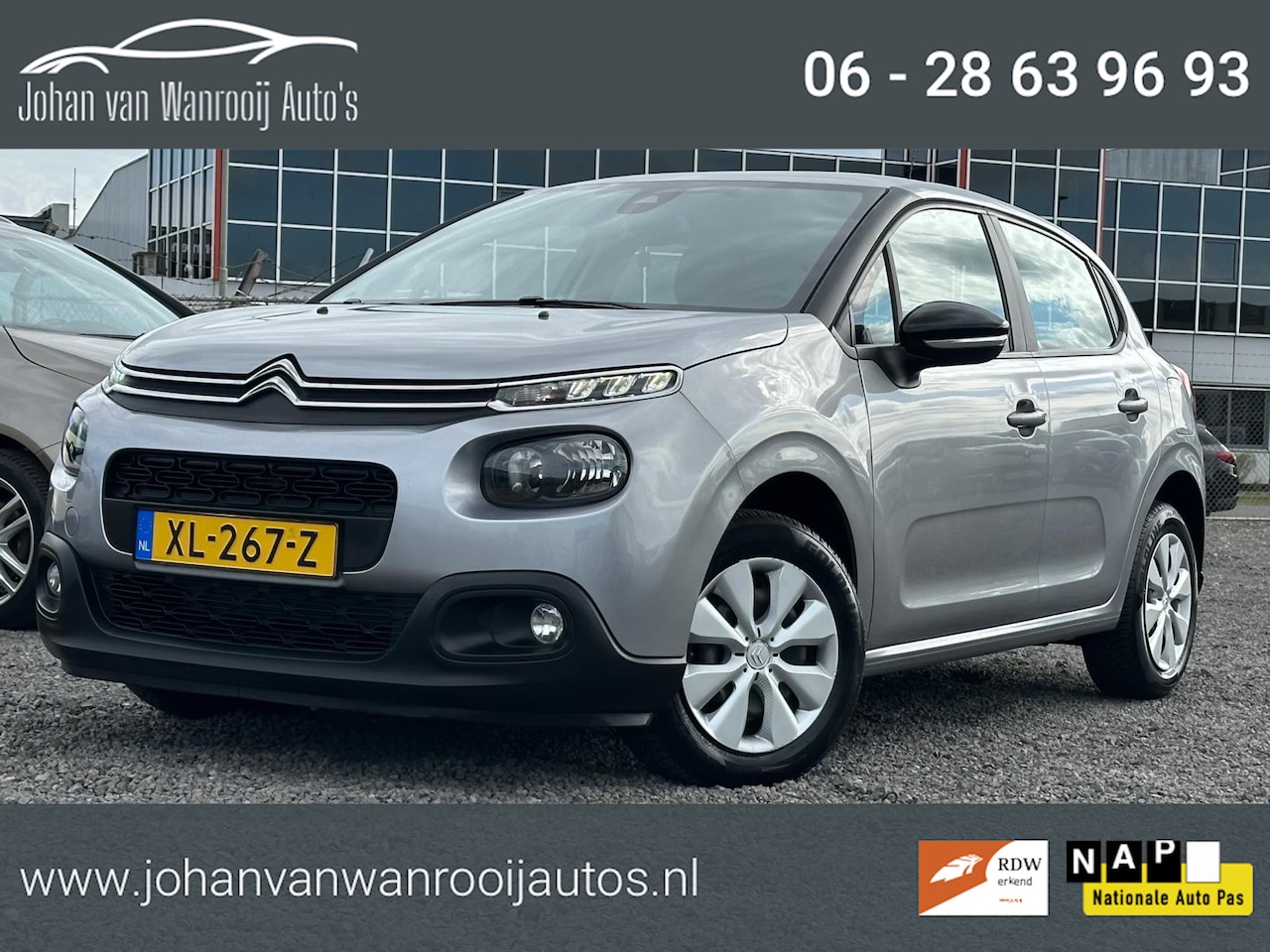 Citroën C3 - 1.2 PureTech S&S Feel/AIRCO/NAVI/NW APK - AutoWereld.nl
