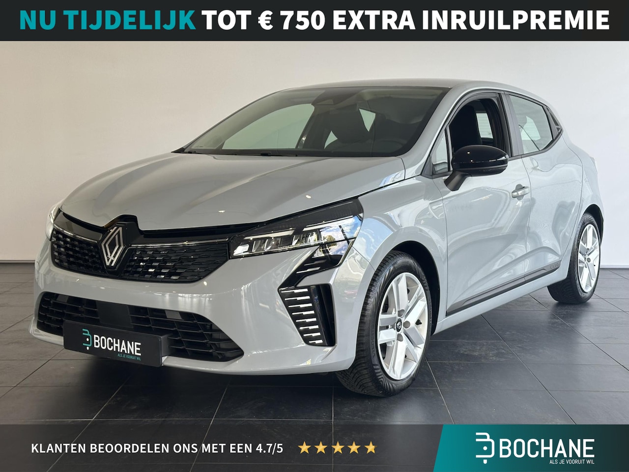 Renault Clio - 1.6 E-Tech Full Hybrid 145 evolution AUTOMAAT | NAVIGATIE | PARKEERSENSENSOREN ACHTER - AutoWereld.nl