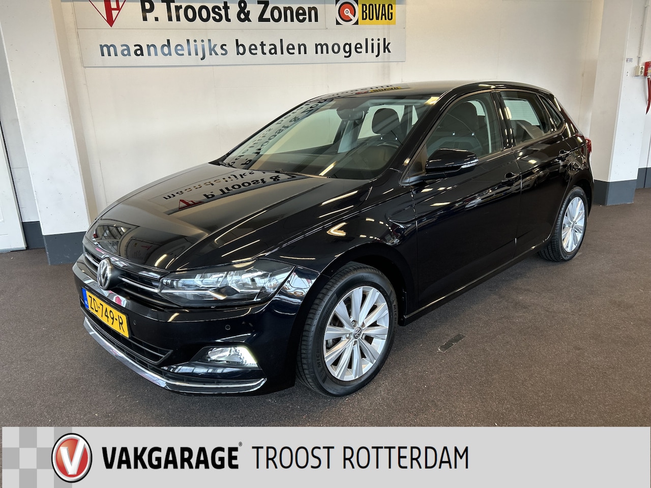 Volkswagen Polo - 1.0 TSI Highline Orig. NL auto/Navigatie/Apple car play/Parkpilot/Parkeersensoren V&A/16'' - AutoWereld.nl