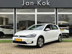 Volkswagen e-Golf - 136 pk | Warmtepomp | Parelmoer | App-Connect