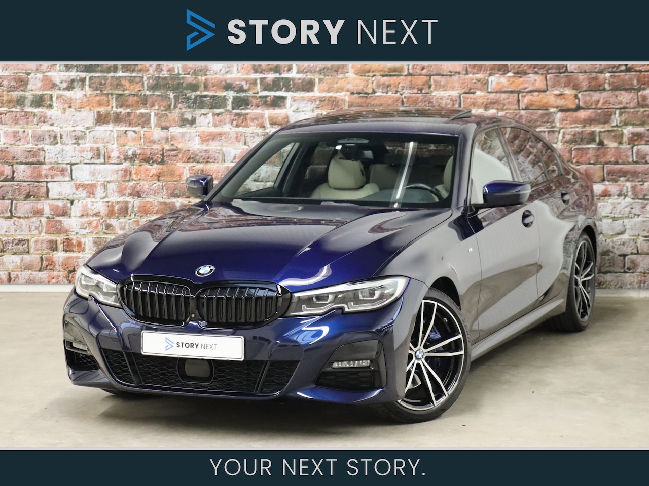 BMW 3-serie - Sedan 330i High Executive M Sport Pakket Automaat / Schuif-/kanteldak / Elektrisch Verstel - AutoWereld.nl