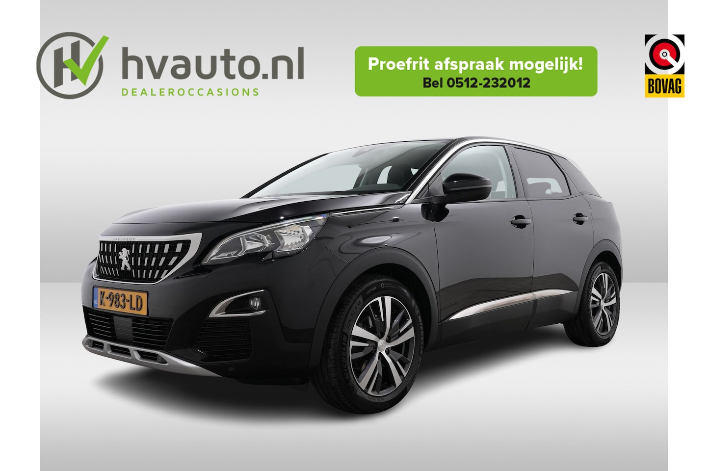 Peugeot 3008 - 1.2 PURETECH 130PK ALLURE EAT8 | dealeronderhouden | Navi | Clima | Camera - AutoWereld.nl