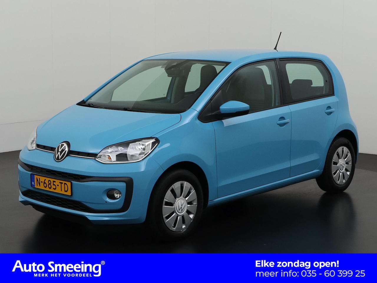 Volkswagen Up! - 1.0 BMT high up! | Stoelverwarming | Parkeersensor | Zondag Open! - AutoWereld.nl