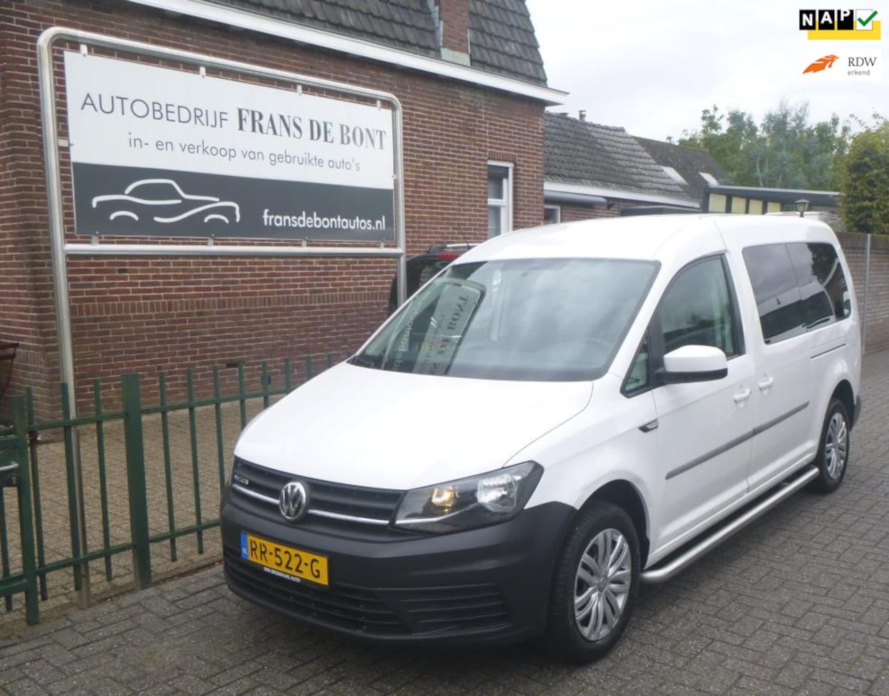 Volkswagen Caddy Maxi - 1.4 TGI Trendline 5p aardgas cng airco € 9250 ex btw - AutoWereld.nl