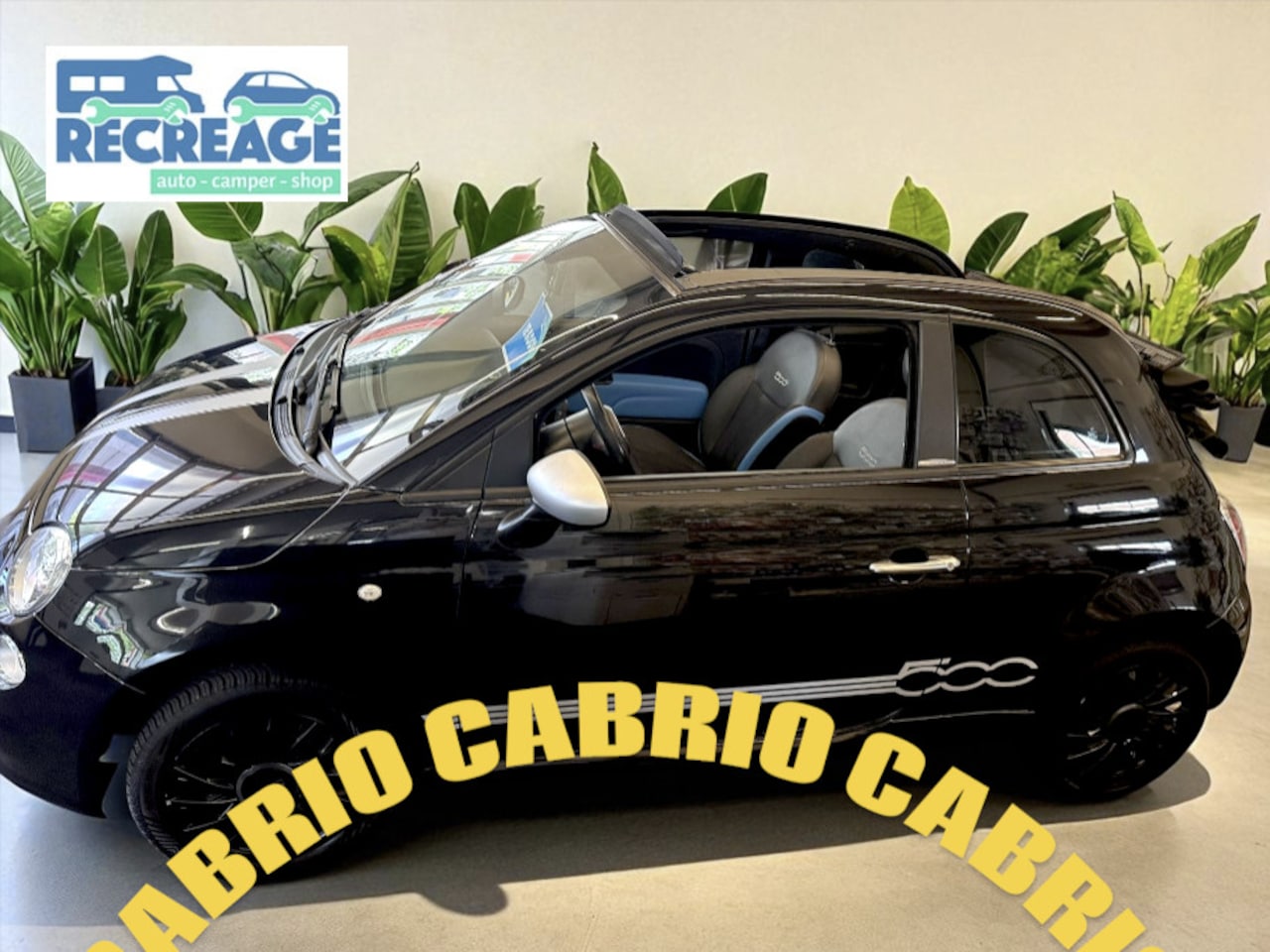 Fiat 500 C - TwinAir 85 Rock Cabrio | Android, jaar APK, beurt, 3 maanden garantie - AutoWereld.nl