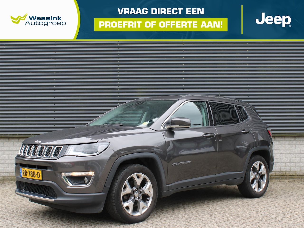 Jeep Compass - Opening Edition PLUS 140pk | Navigatie I Apple Carplay & Android auto | Lederen bekleding - AutoWereld.nl