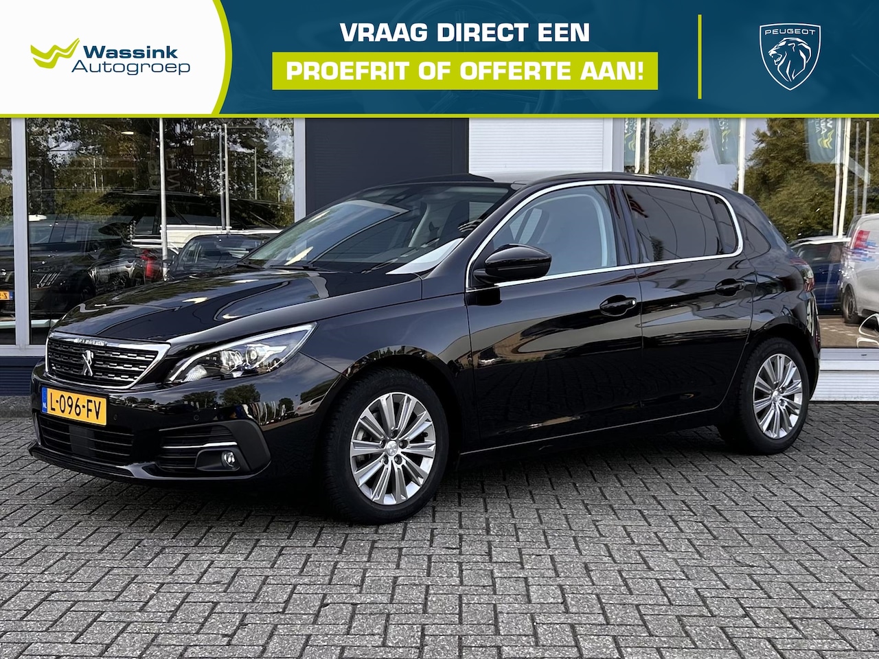 Peugeot 308 - 1.2 PureTech 130pk S&amp;S Blue Lease Premium | Airco | Navigatie | Cruise controle | Park - AutoWereld.nl