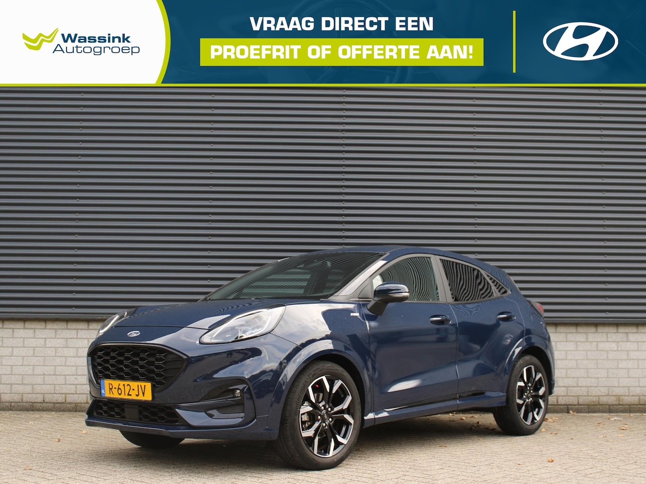 Ford Puma - 1.0i Ecoboost Hybrid 125pk ST-Line X | navigatie | parkeersensoren | 18 inch lichtmetaal - AutoWereld.nl