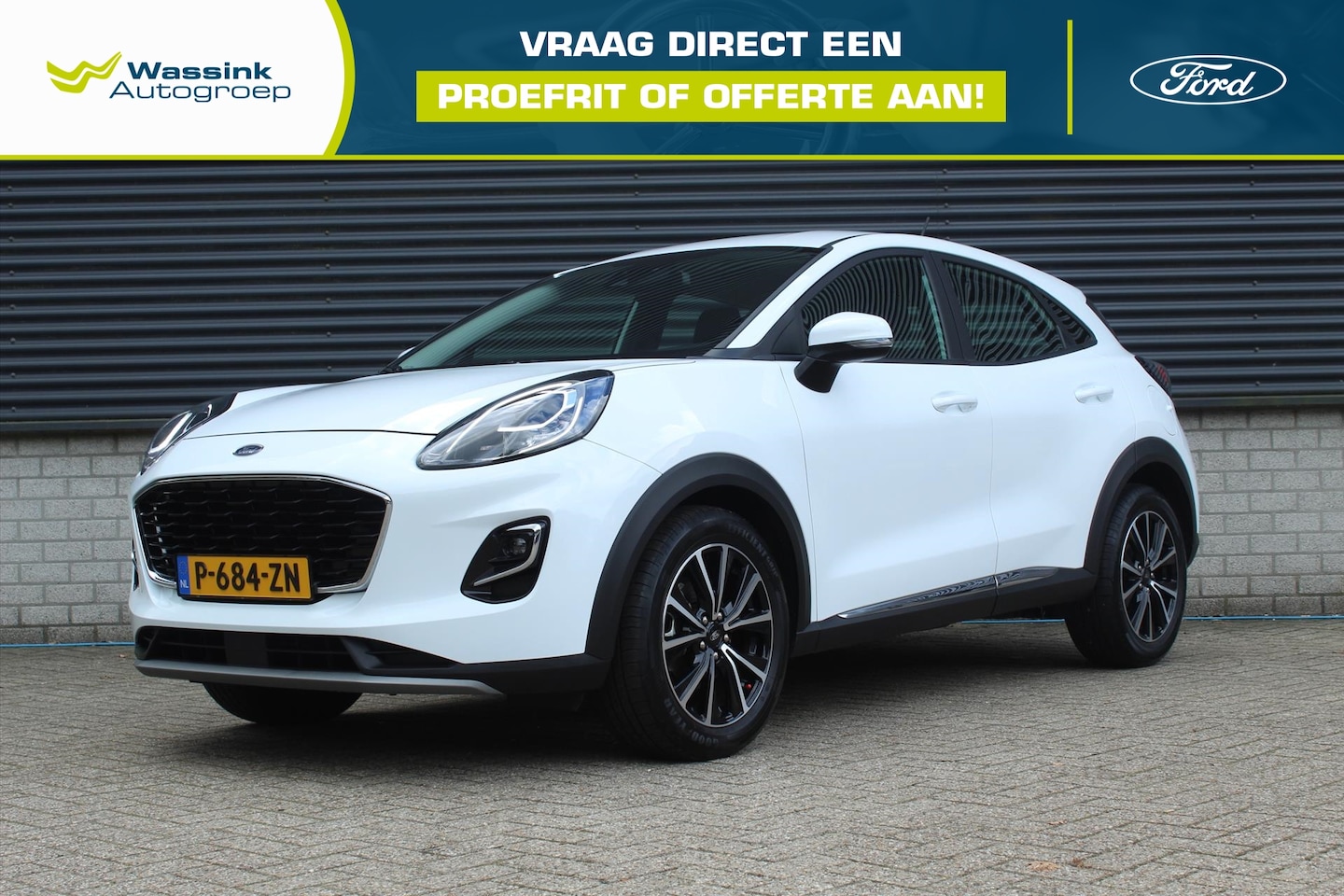 Ford Puma - LAST MINUTE DEAL | 125pk HYBRID TITANIUM | Navigatie | Cruise Control | Winter Pack| - AutoWereld.nl
