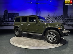 Jeep Wrangler Unlimited - 4xe 380 Sahara *ACC*Camera*Leer*Sarge Green Clear Coat
