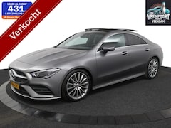 Mercedes-Benz CLA-Klasse - Mercedes CLA AMG Cruise Airco Panodak Matgrijs Stoelverwarm